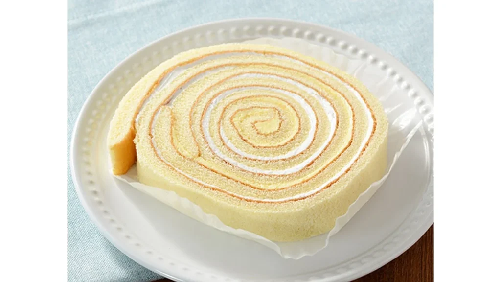 うずまきロールケーキ　塩バニラ