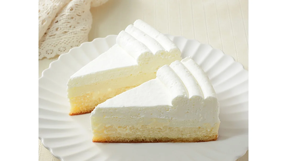 とろける白いミルクチーズケーキ 2個