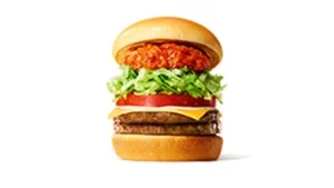 ダブルモスタコスバーガー
