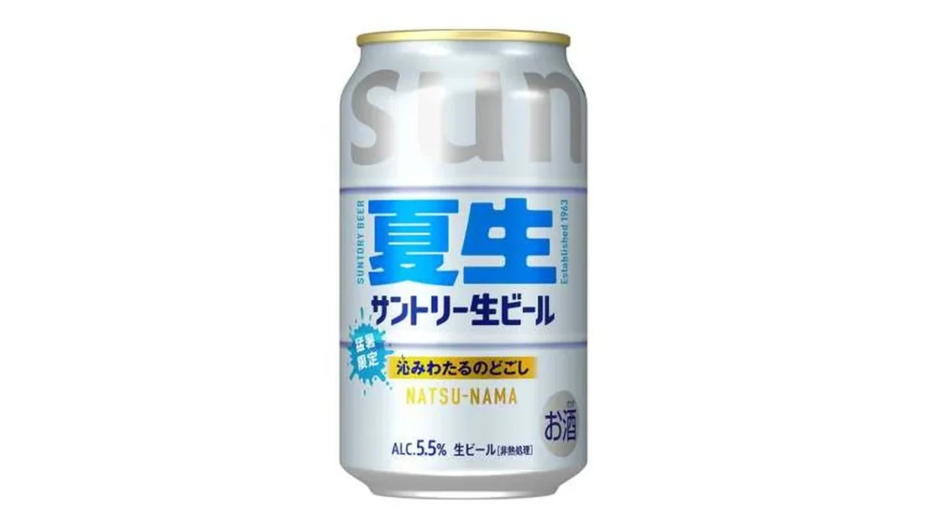 サントリー　生ビール　＜夏生＞　３５０ｍｌ