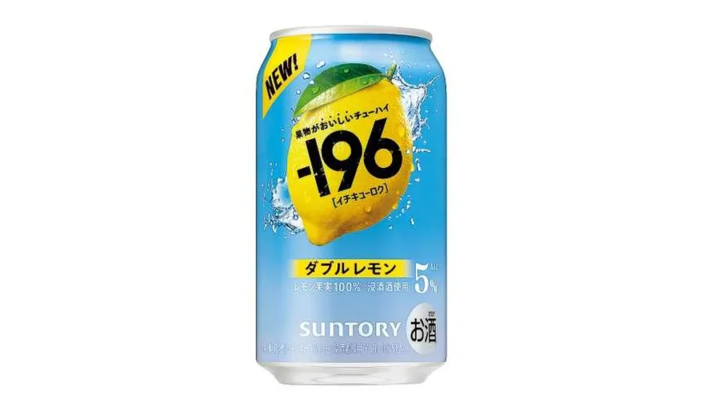 サントリー　－１９６ダブルレモン　３５０ｍｌ