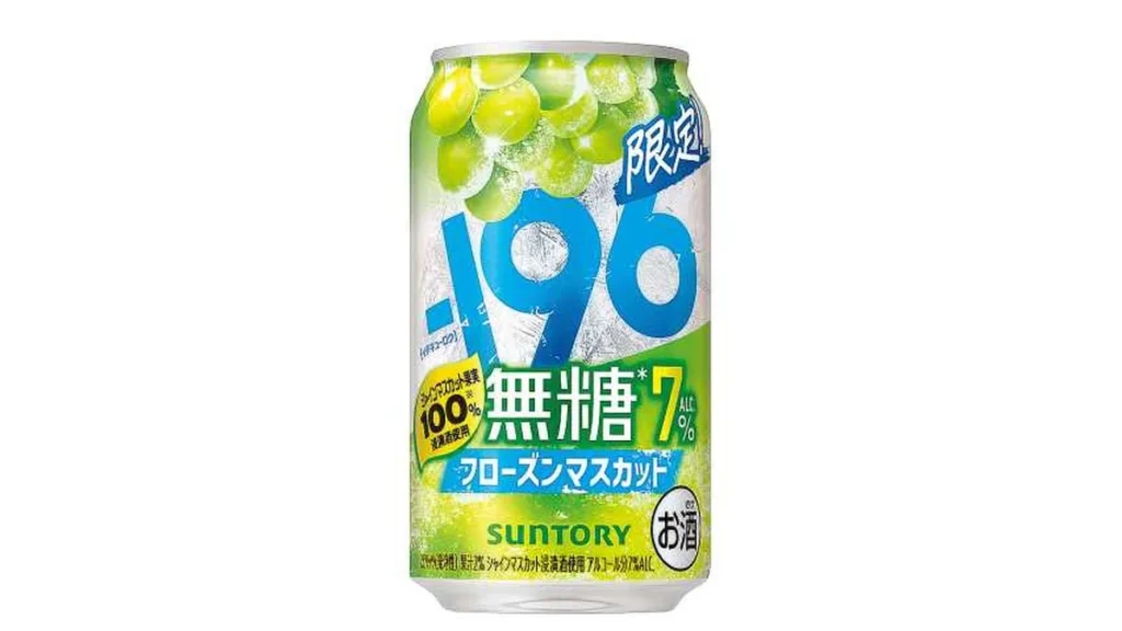 ー１９６無糖　＜フローズンマスカット＞　３５０ｍｌ