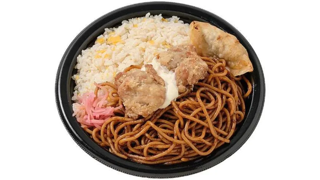 玉子チャーハン＆ソース焼きスパの中華弁当