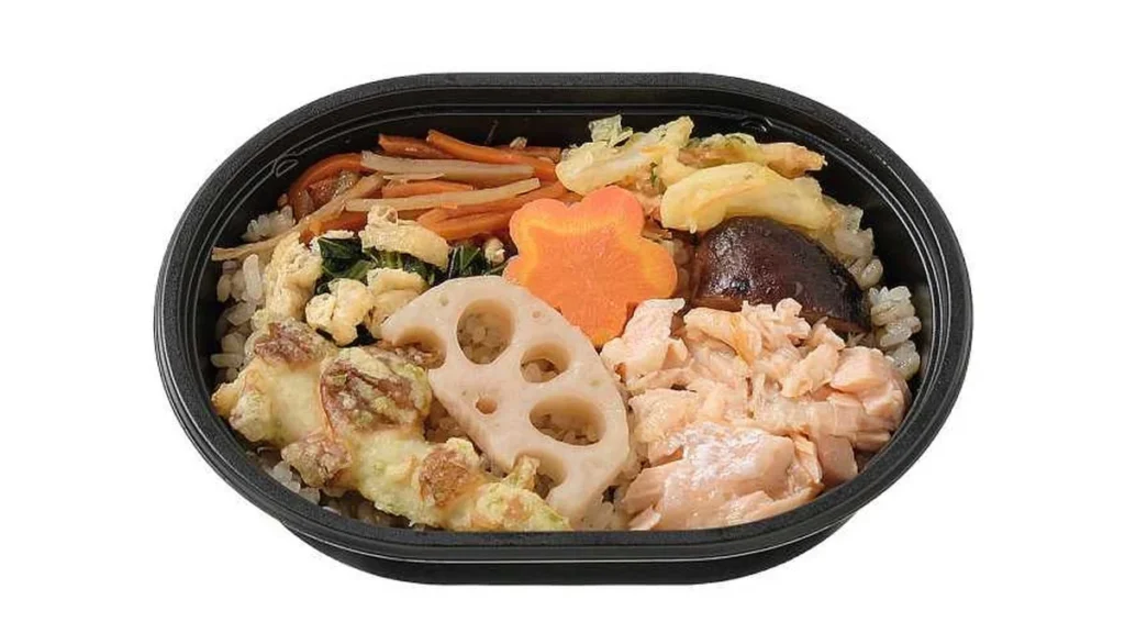 炙り焼きハラスとだしごはん（もち麦）
