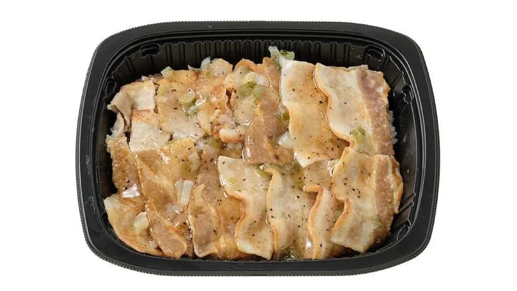 ねぎ塩豚カルビ弁当（もち麦）
