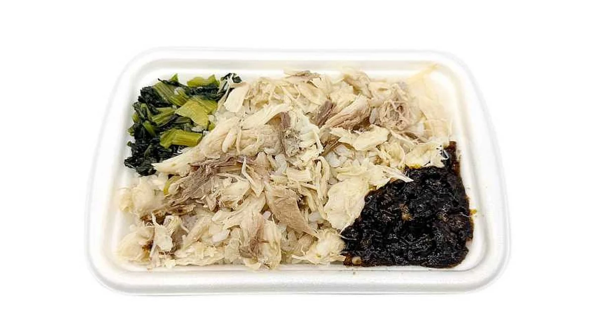 あじほぐし御飯（麦飯）