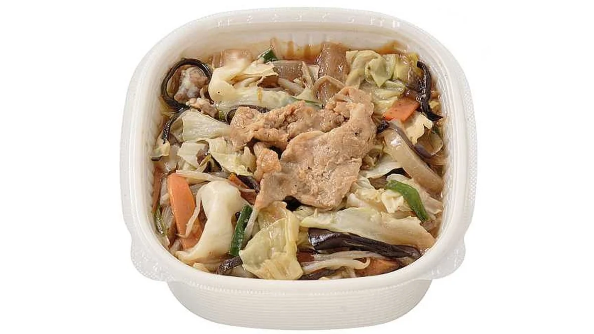 鉄鍋炒めのコク旨野菜炒め丼