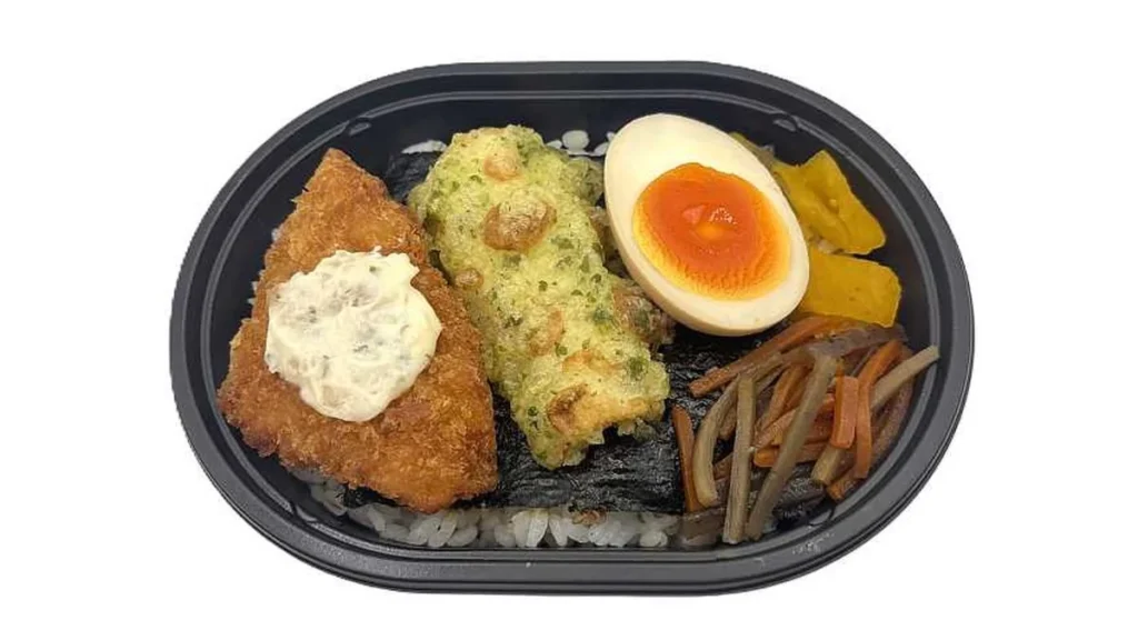 ミニ海苔弁当（麦飯）