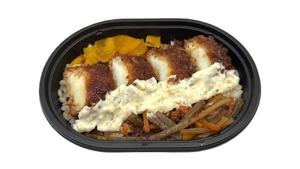 イカフライおかか御飯　（麦飯）
