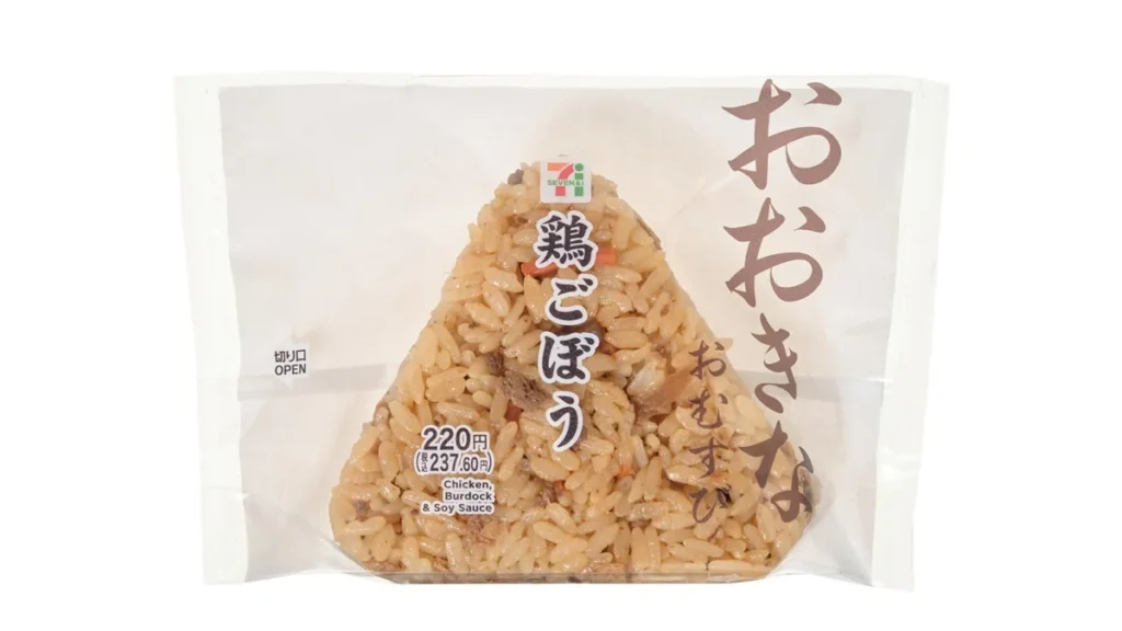おおきなおむすび　鶏ごぼう