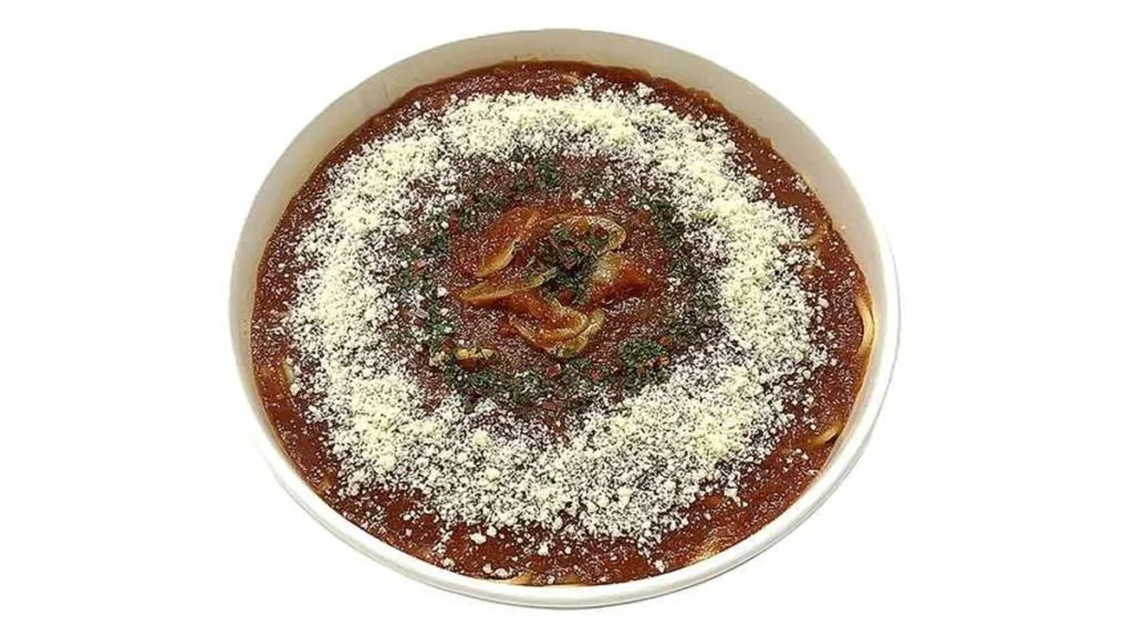 国産にんにくとチーズのトマトパスタ