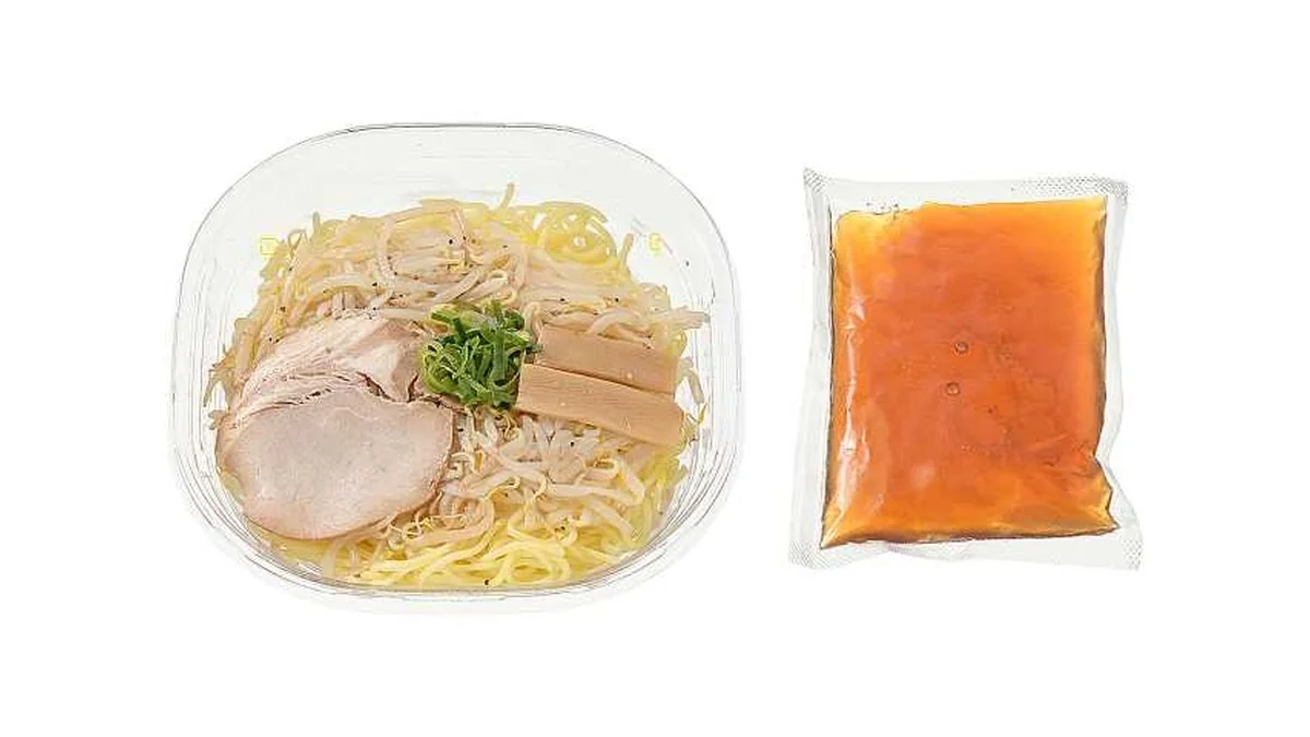 町中華の冷し醤油ラーメン