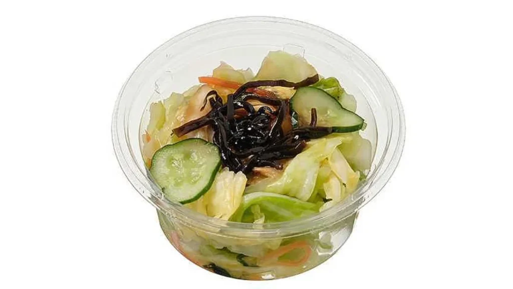 １／３日分の野菜がとれるキャベツの浅漬け