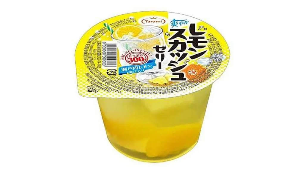 たらみ　爽やかレモンスカッシュゼリー