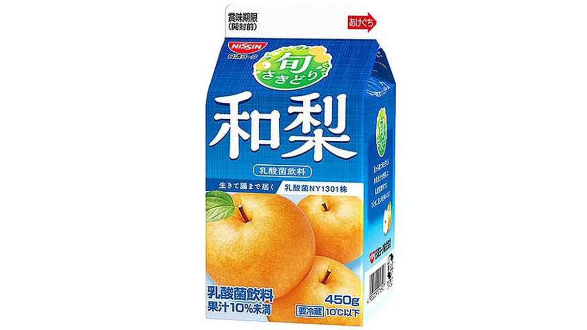 日清ヨーク　旬さきどり和梨乳酸菌飲料　４５０ｇ
