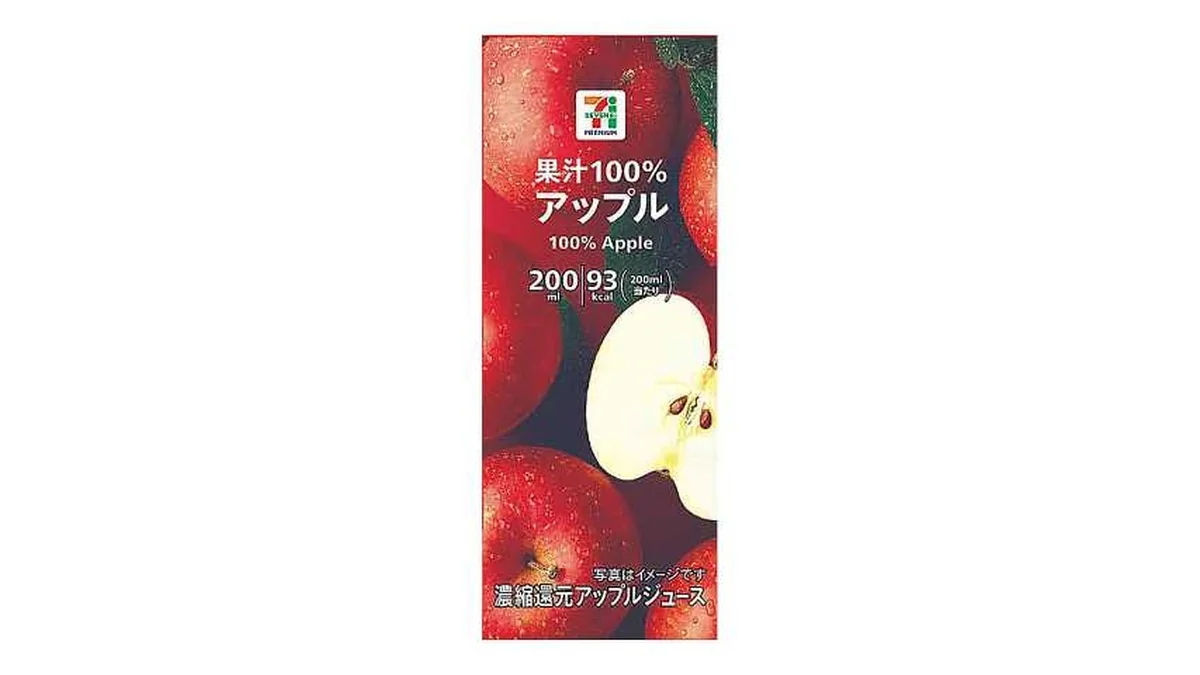 7プレミアム アップル 果汁100% 200ml
