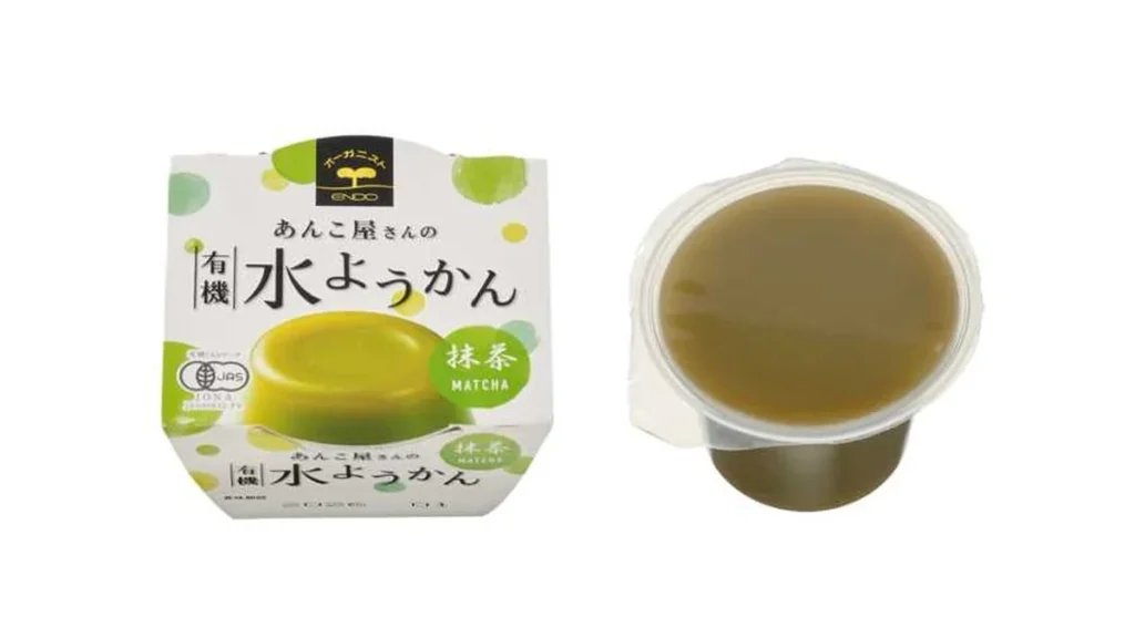 あんこ屋さんの有機水ようかん　抹茶