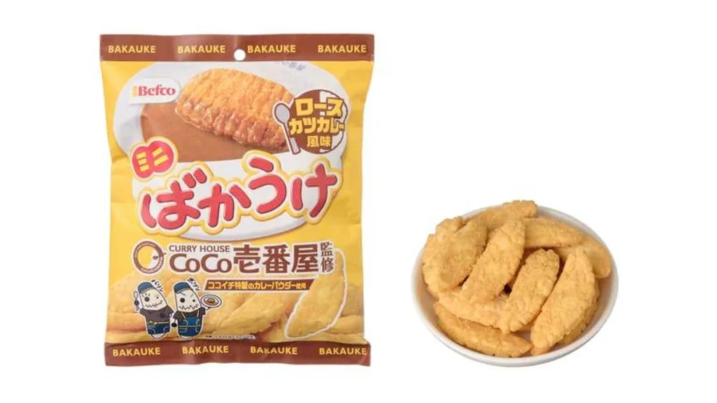 栗山　ミニばかうけ　ＣｏＣｏ壱番屋監修　ロースカツカレー風味