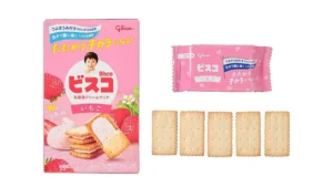 グリコ　ビスコ　いちご