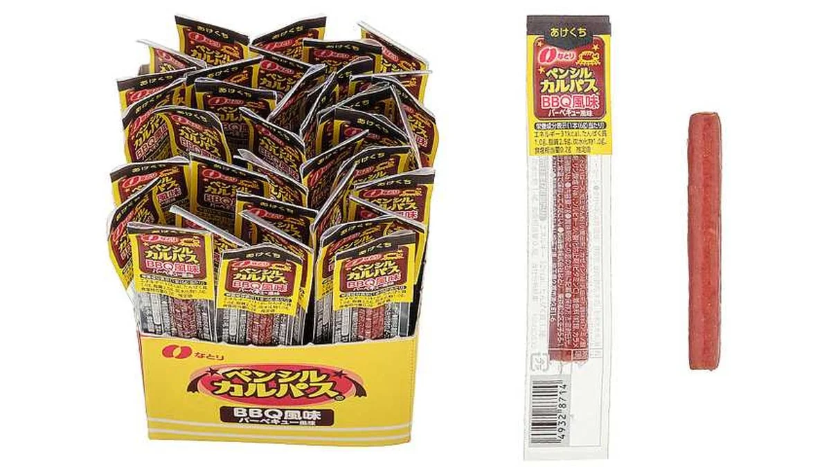 なとり ペンシルカルパス BBQ風味