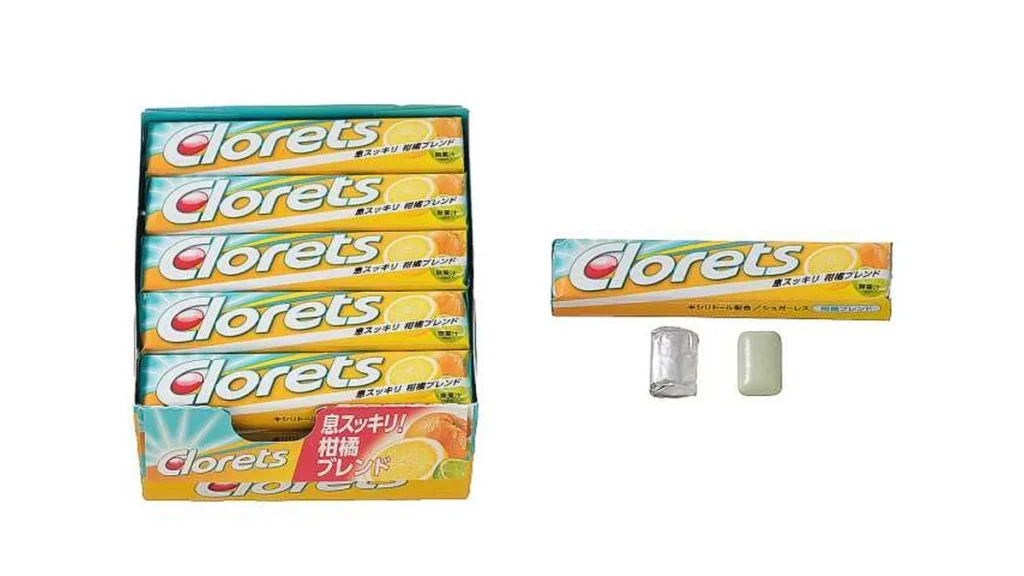 モンデリーズ　クロレッツＸＰ　柑橘ブレンド