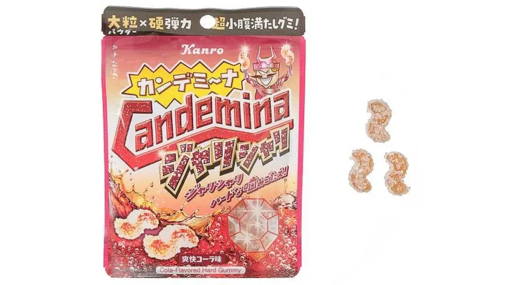 カンロ　カンデミーナグミ　ジャリシャリ　爽快コーラ味