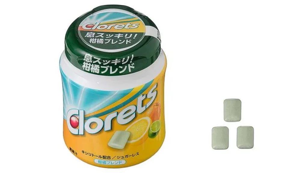 モンデリーズ　クロレッツＸＰ　柑橘ブレンドボトル