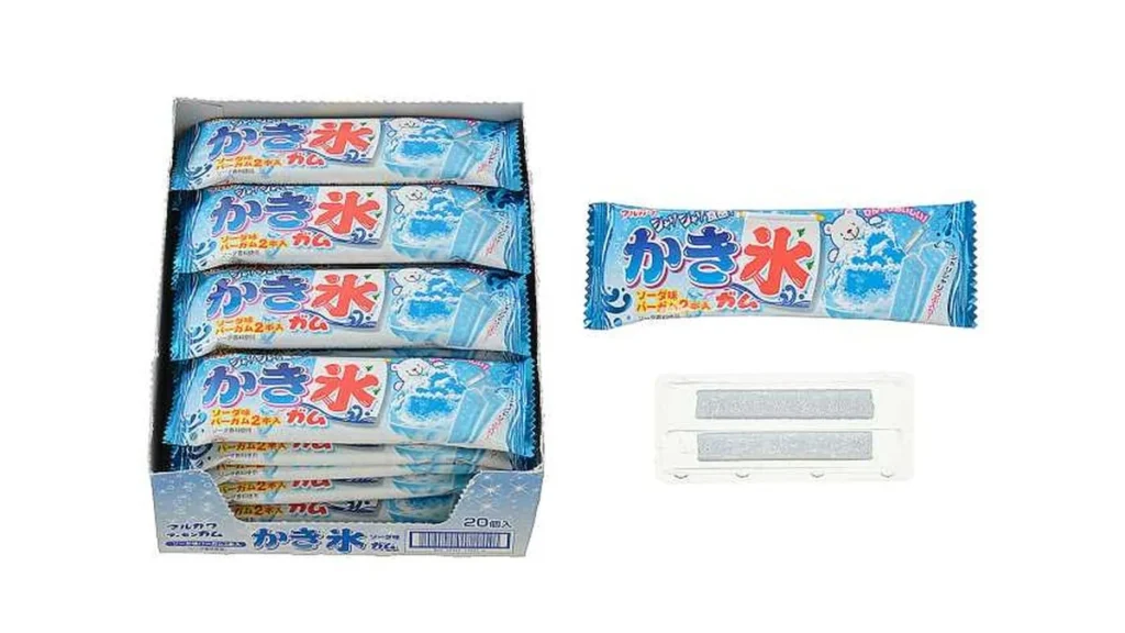 丸川製菓　かき氷ガムソーダ味