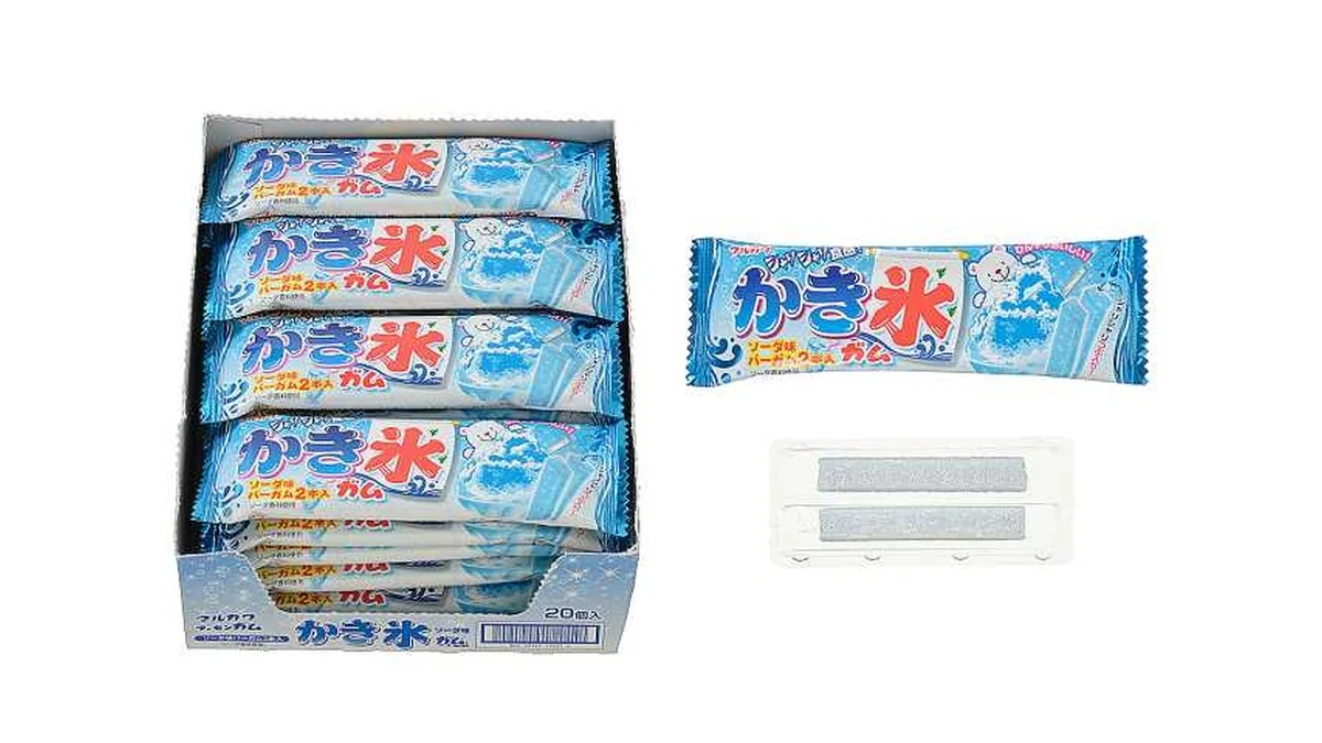 丸川製菓 かき氷ガムソーダ味