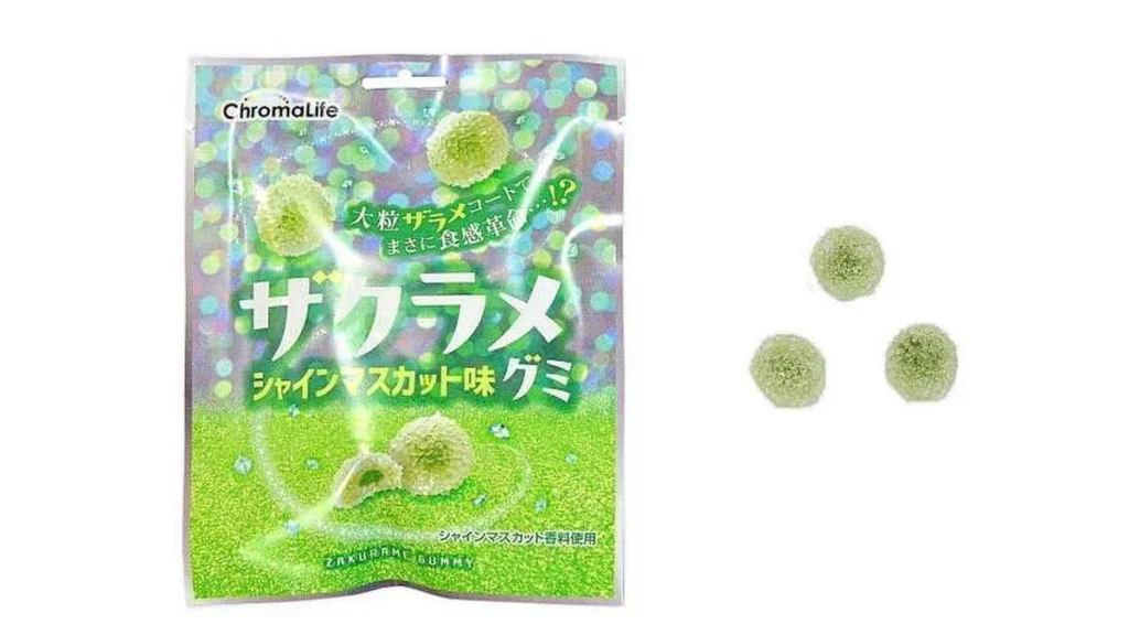 ザクラメグミ　シャインマスカット味