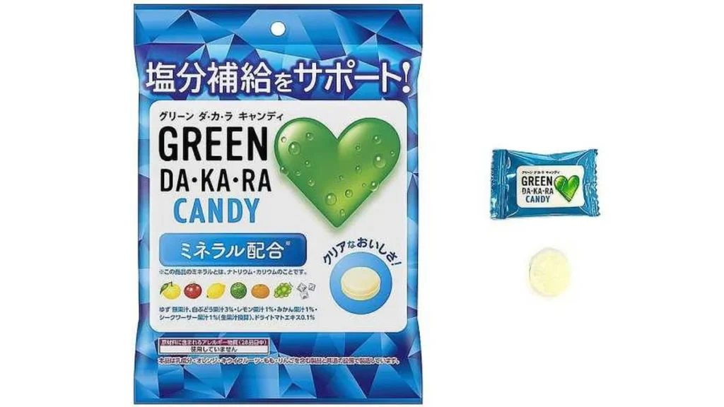 ロッテ　グリーンダカラキャンディ