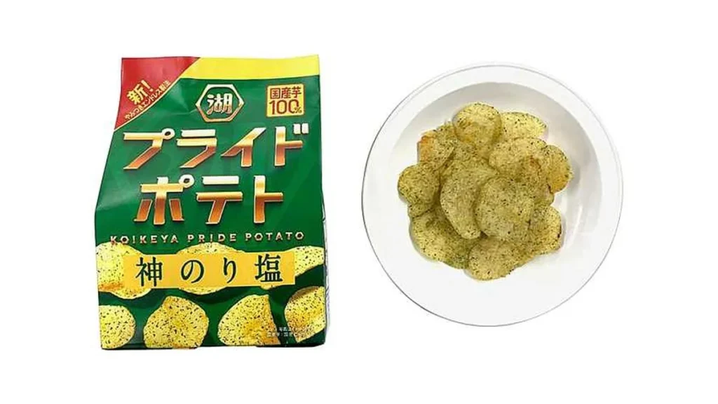 湖池屋　プライドポテト　神のり塩
