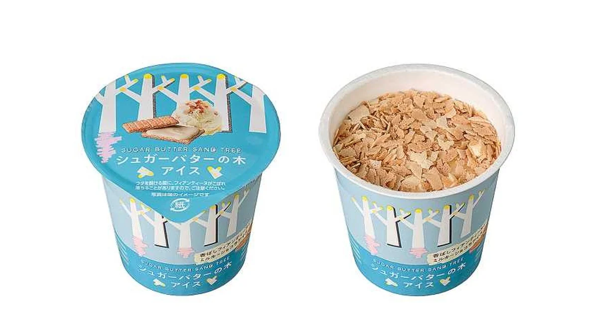 シュガーバターの木アイス