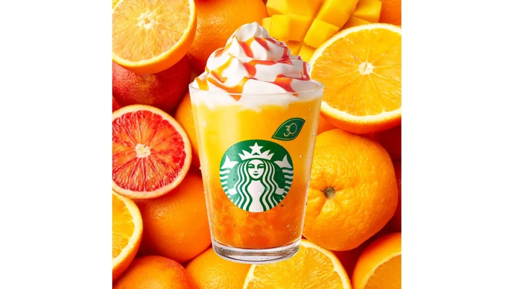 ぎゅぎゅっと オレンジ & マンゴー フラペチーノ®