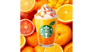 ぎゅぎゅっと オレンジ & マンゴー フラペチーノ®