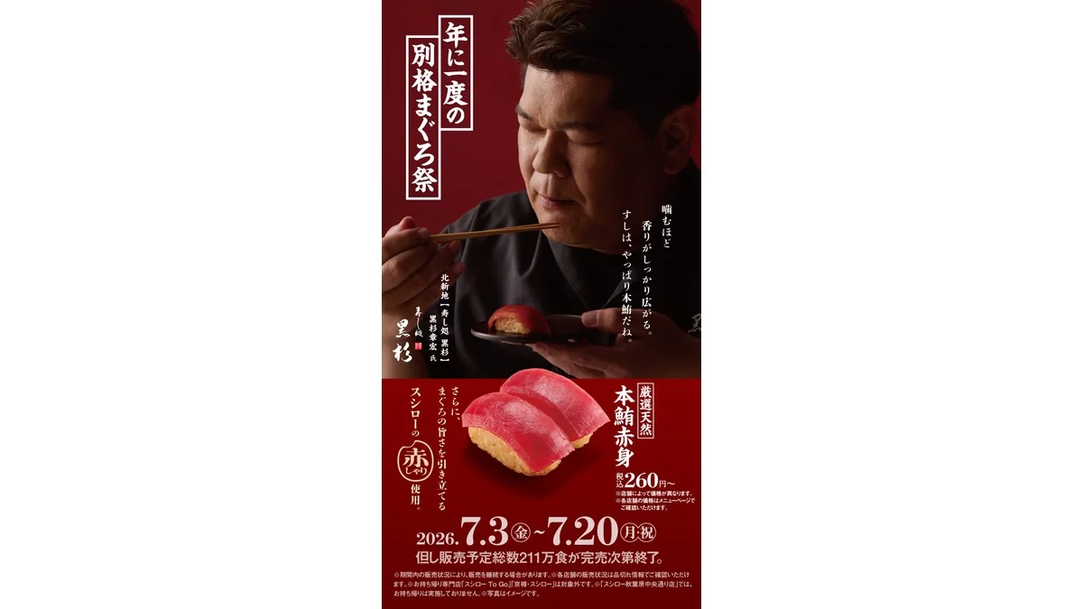 年に一度の別格まぐろ祭 『厳選 天然本鮪赤身』